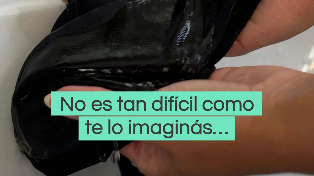 Cómo se lava una bombacha menstrual. Si no la compraste por esto, leé antes de decidir