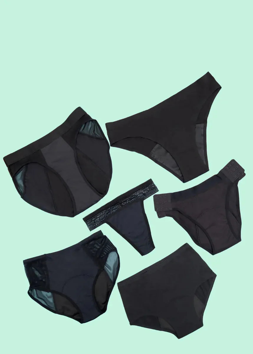 Bombachas menstruales absorbentes | emes  colección ropa interior