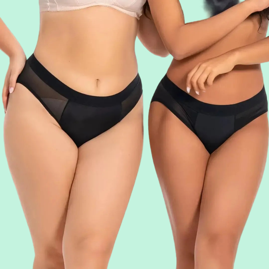 Bombacha menstrual con corte de pierna amplia | para flujo abundante, máxima absorción y confort emes