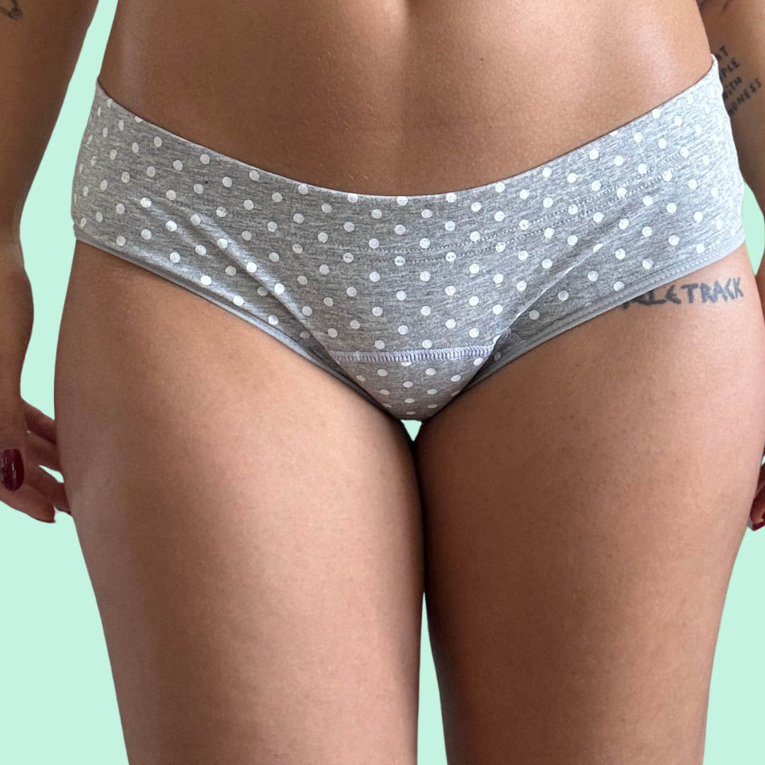 Bombacha Menstrual Lunares para Niñas y Adolescentes | emes