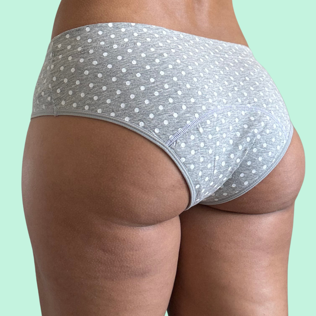 Bombacha Menstrual Lunares para Niñas y Adolescentes | emes