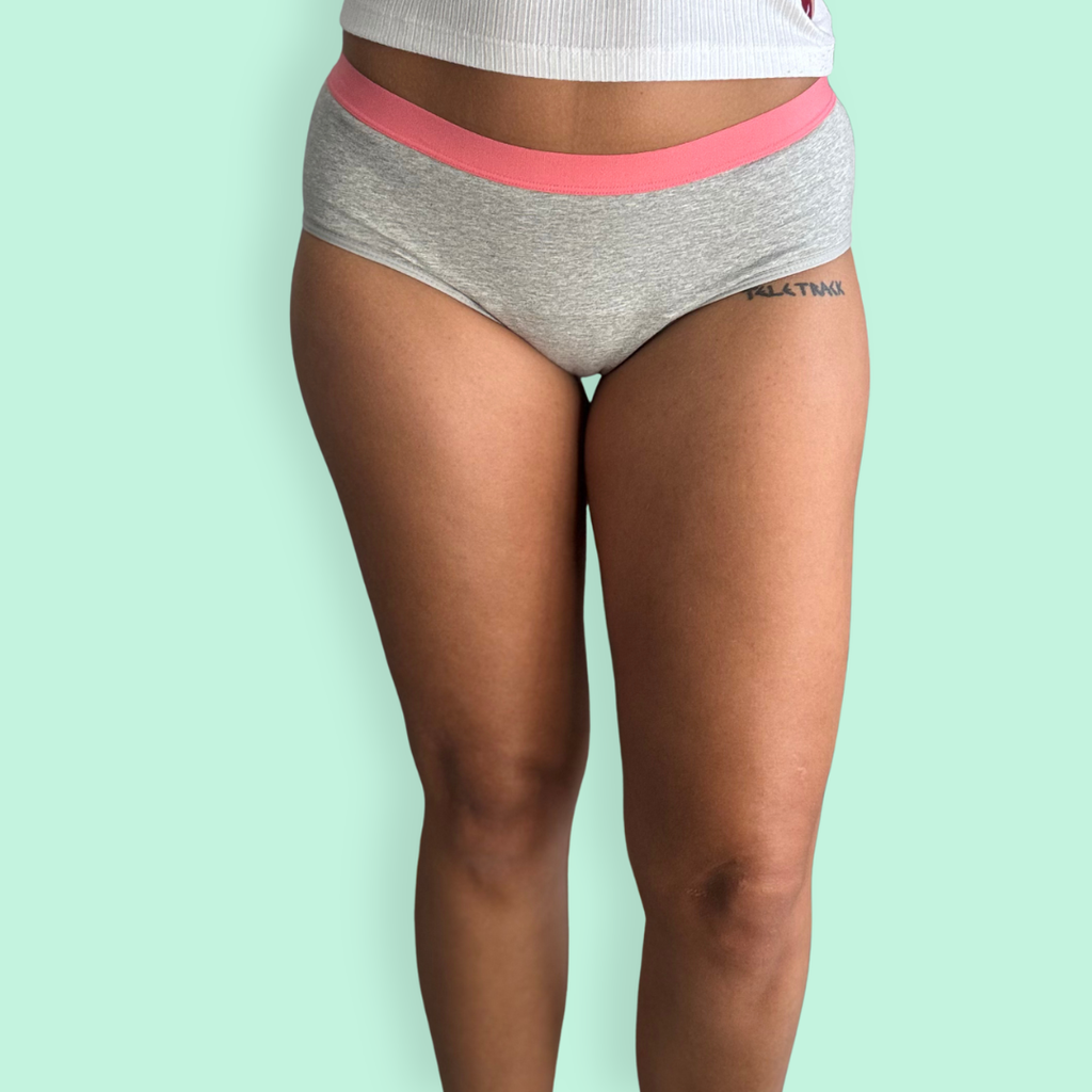 bombacha menstrual absorbente algodón niñas  y adolescentes emes