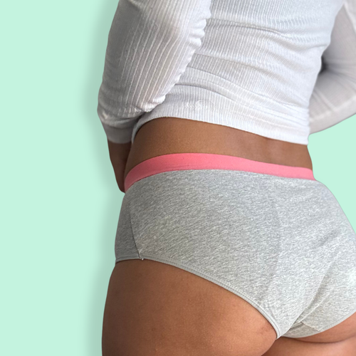 bombacha menstrual absorbente algodón niñas  y adolescentes emes