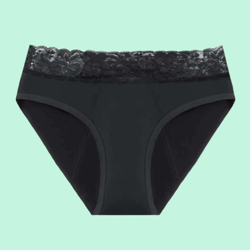 Vedetina menstrual absorbente con broches laterales | 100% Desmontable y Cómoda