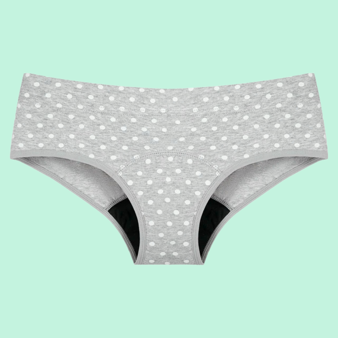 Bombacha Menstrual Lunares para Niñas y Adolescentes | emes