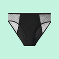 Bombacha menstrual vedetina con microtul