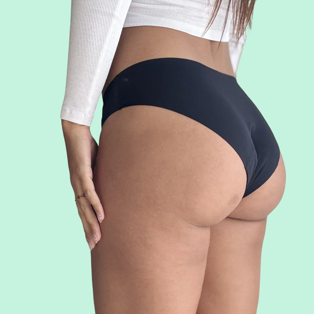 bikini menstrual absorbente tiro bajo emes