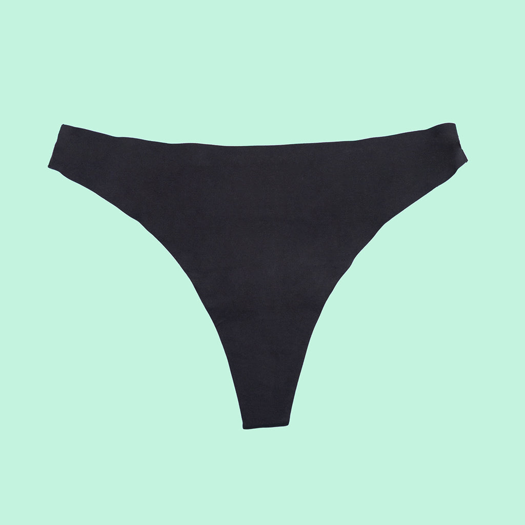 Tanga absorbente sin costura - menstruación, fugas y posparto frente | emes