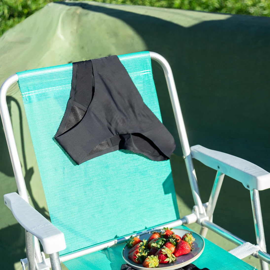 bikini menstrual absorbente sin costuras tiro bajo emes