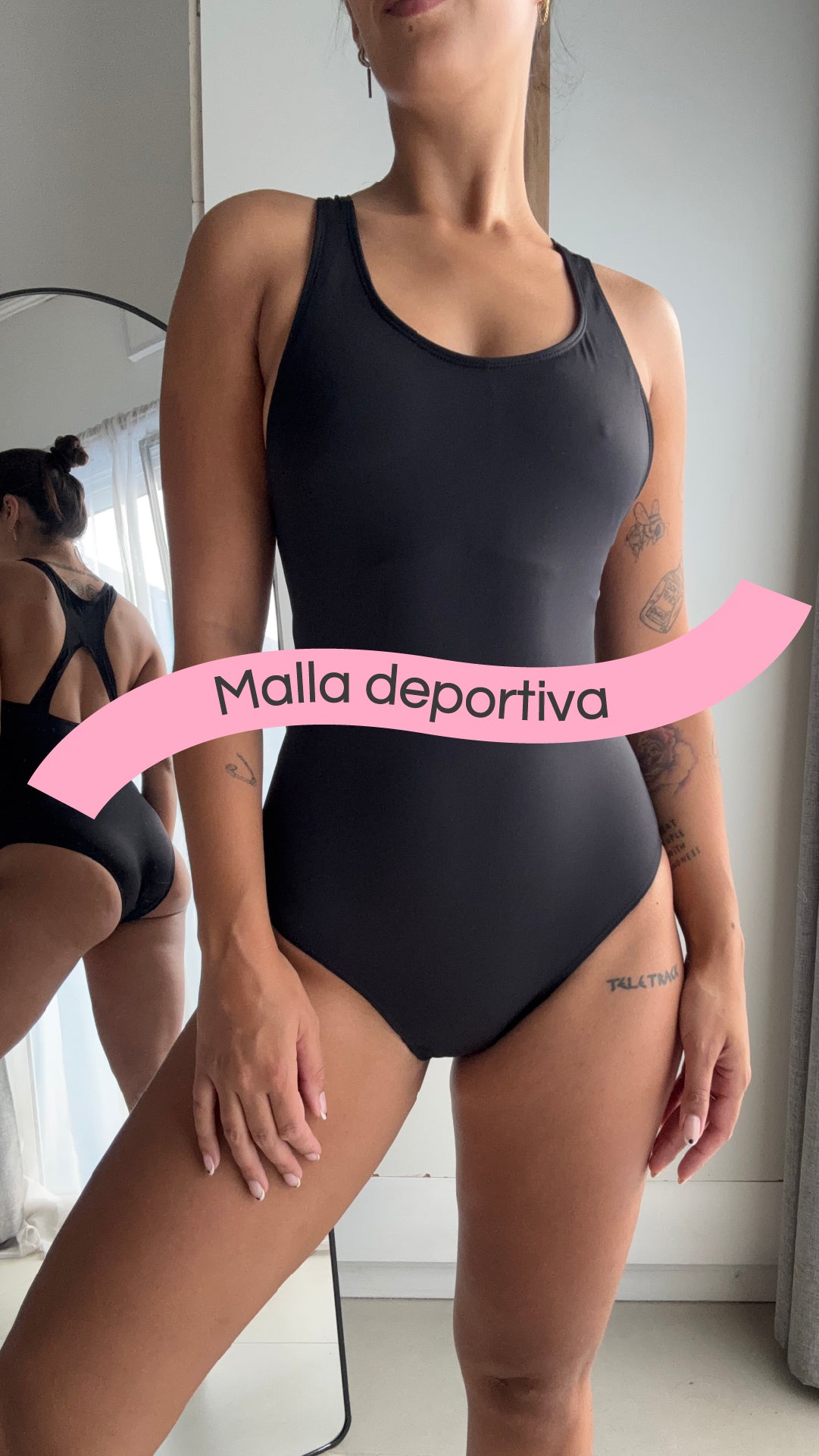Malla menstrual deportiva